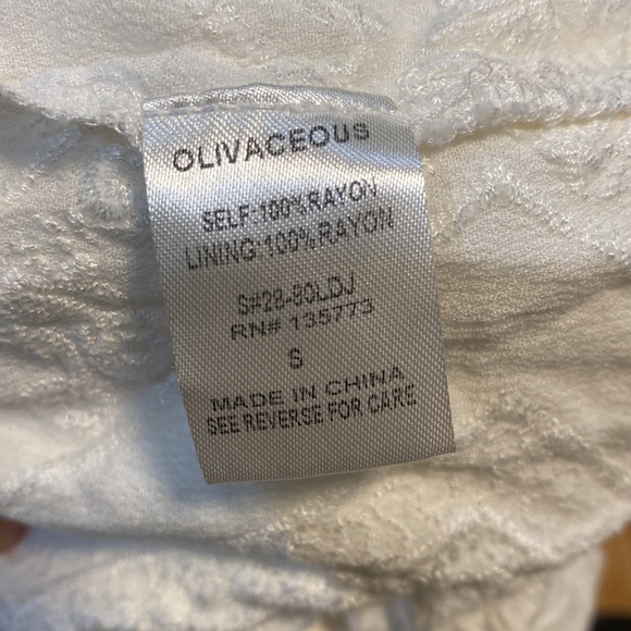 New Vici Olivaceous Boho Festival Goddess White Dress - Picture 13 of 13